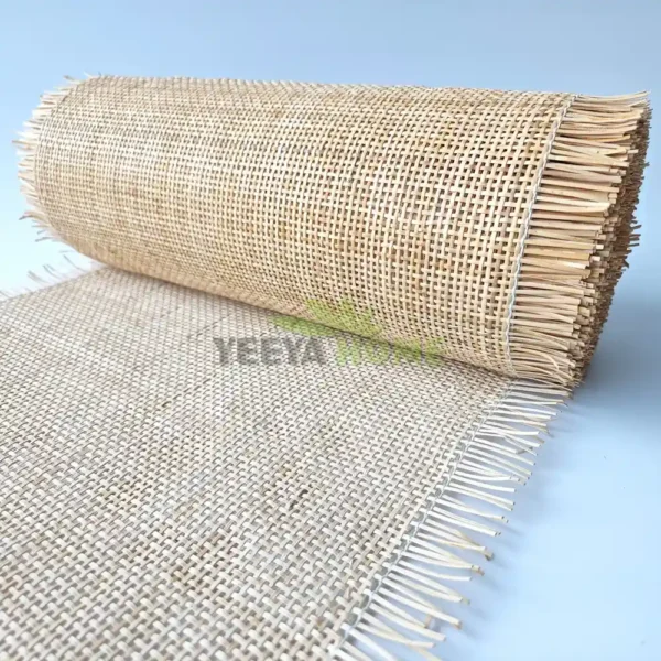 Natural 6×6 Radio Weave Rattan Cane Webbing Roll