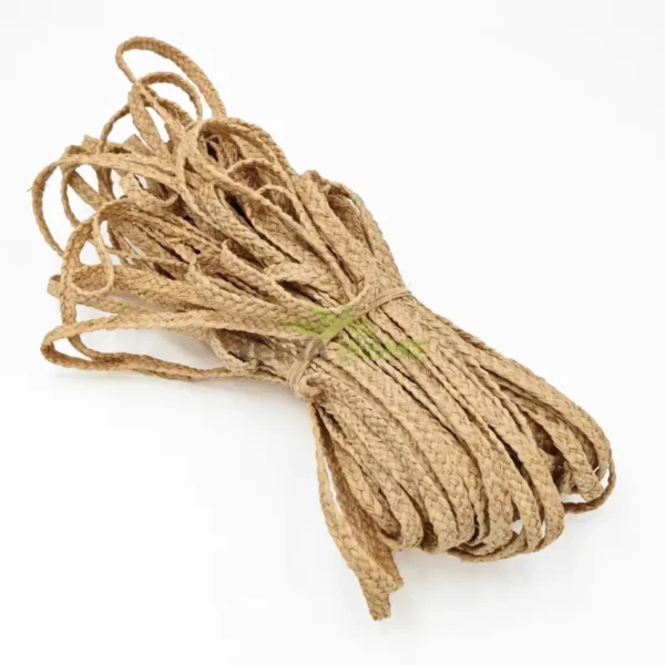 Eco-Friendly 10mm by 3mm Natural Raffia Braid for Bag Shoes Hat Making