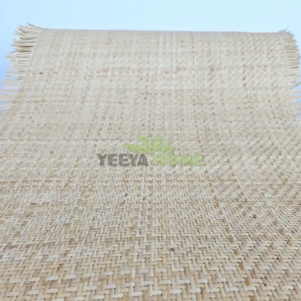 Natural Closed Twilled Weave Rattan Cane Webbing Roll